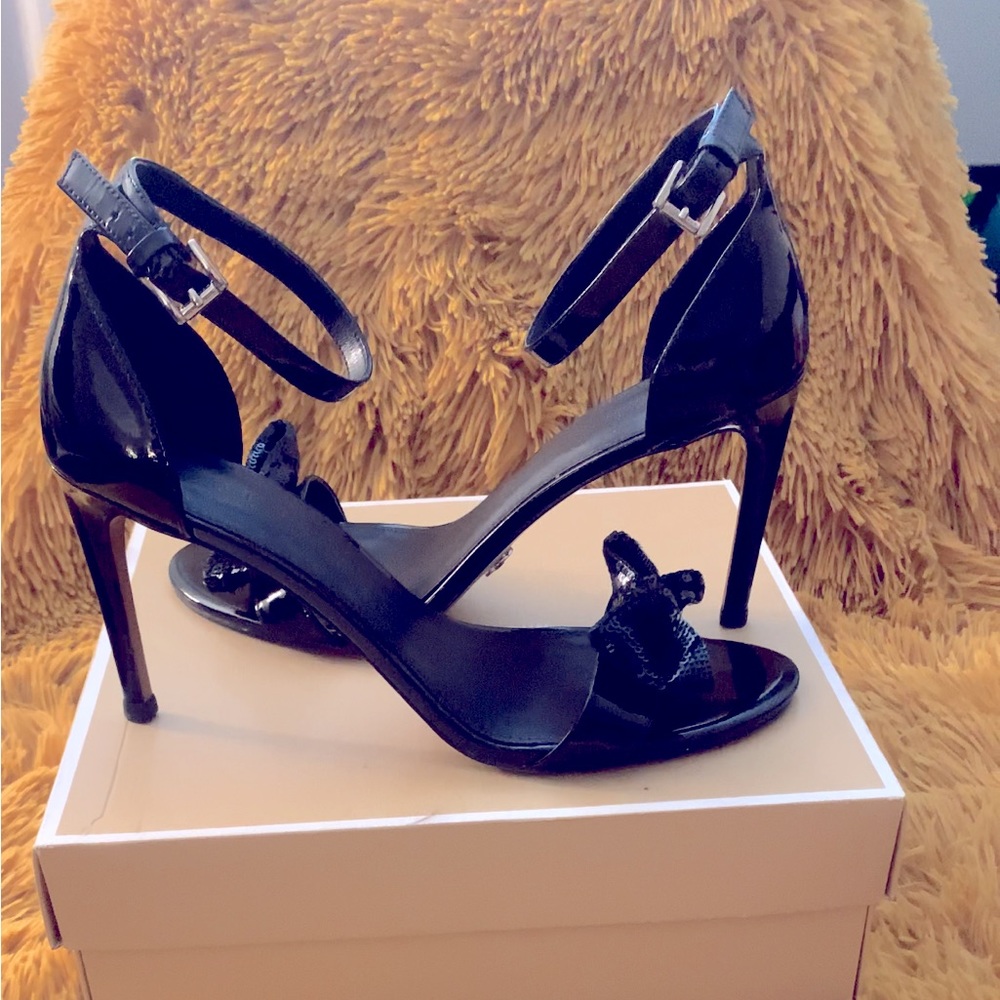Michael Kors Black Paris Sandal